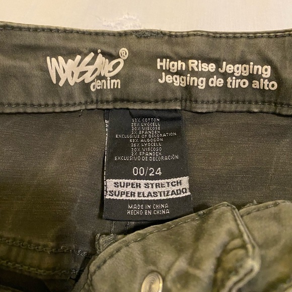 Mossimo Olive High Rise Jegging 24 - Picture 3 of 3